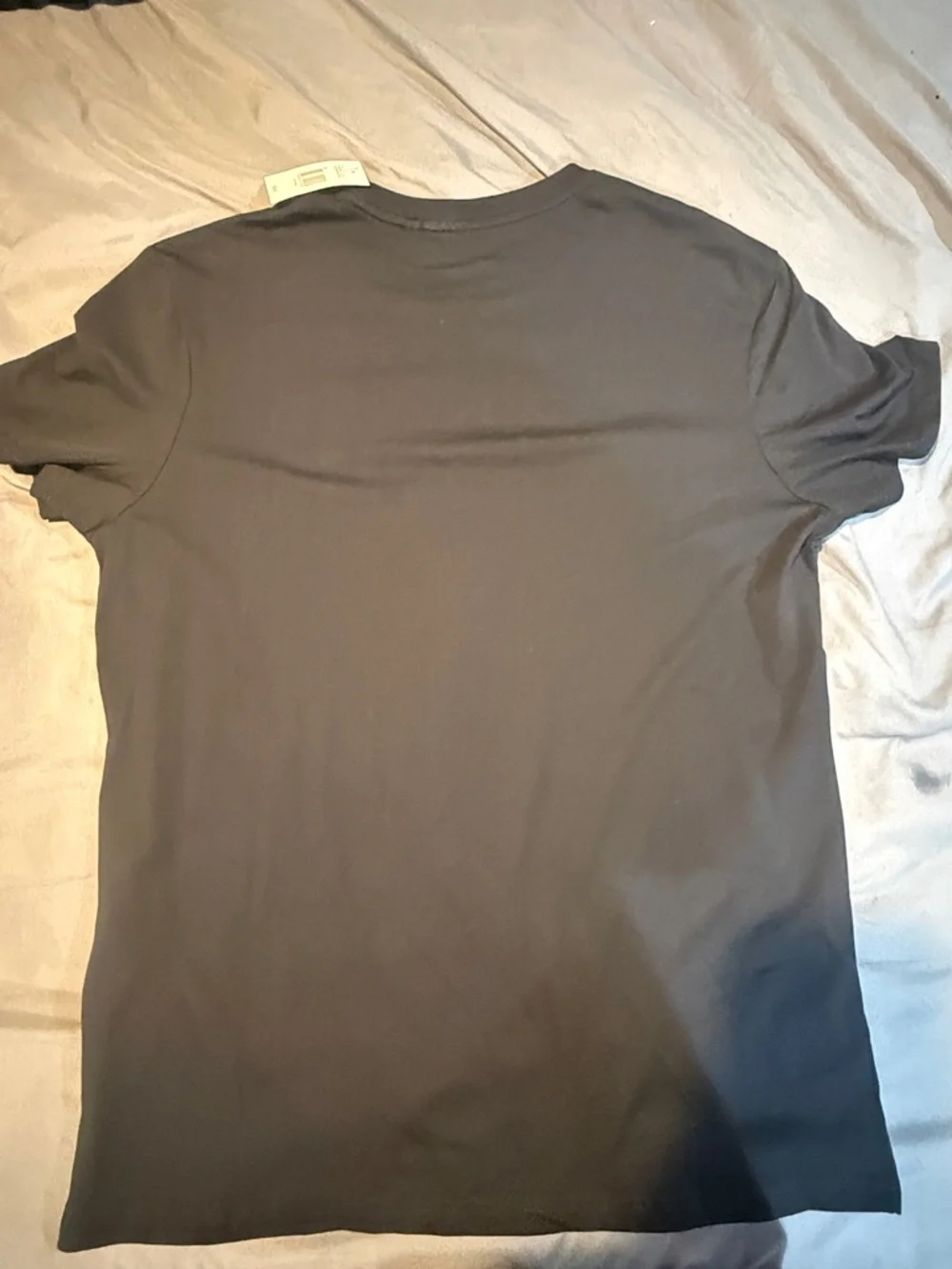GUESS Black Short-Sleeve Tee with Red Logo Crest - Picture 3 of 5